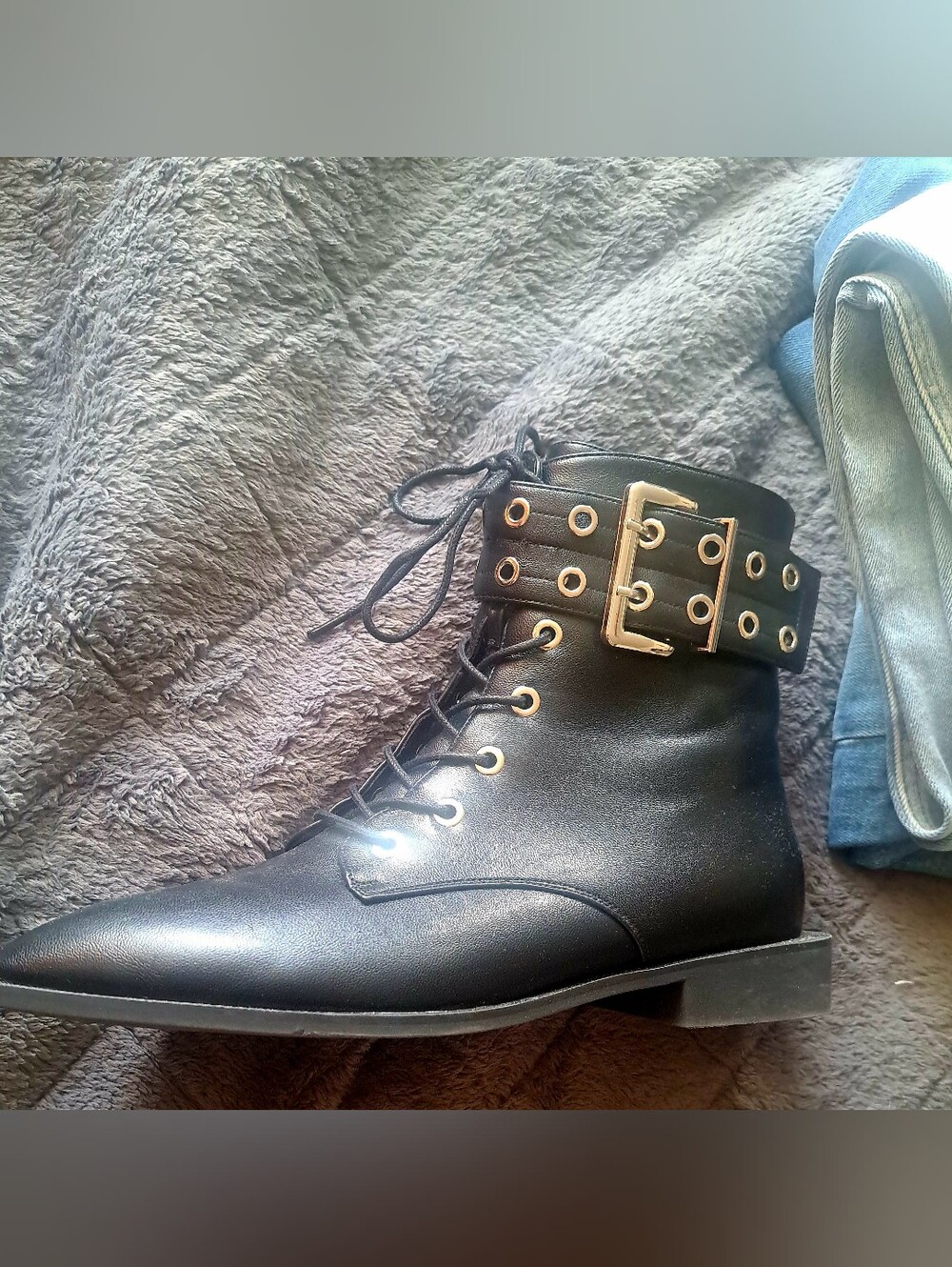 Womens Black Booties - Private Label